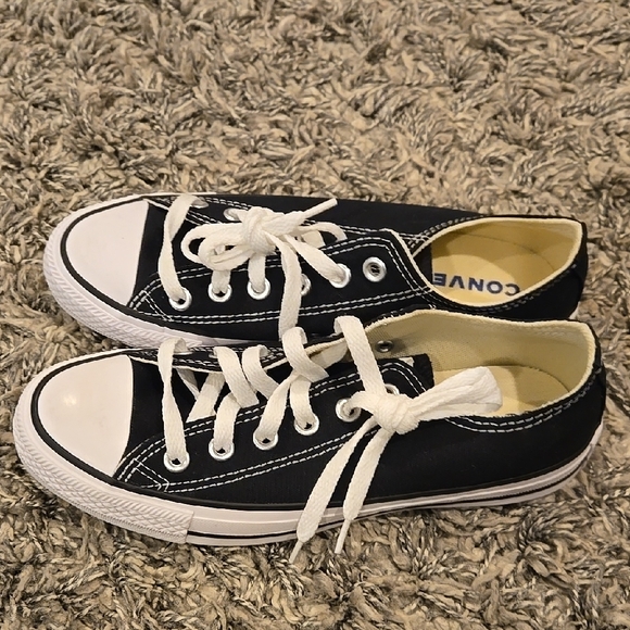 Converse Black Canvas Sneakers - Picture 7 of 7
